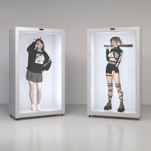 Interactive Transparent Booth