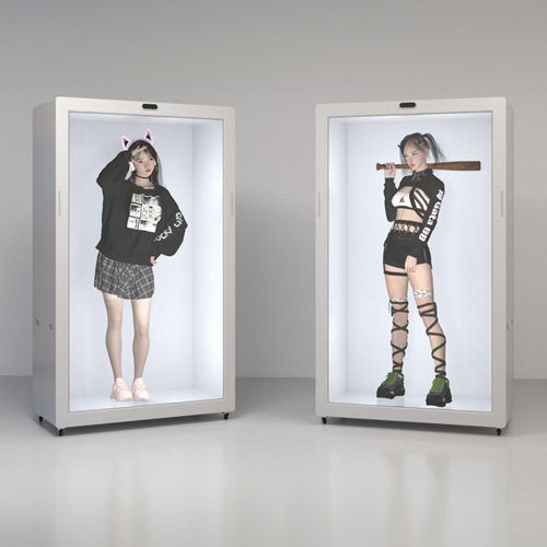 Interactive Transparent Booth