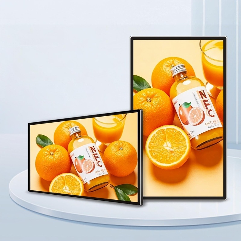 VNICE wall-mounted digital signage screen for indoor retail advertising