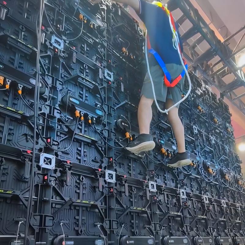 New Product Launch: VNICE Rental LED Display with Integrated Climbing Structure